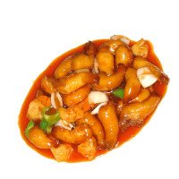 Gambas agridulces
