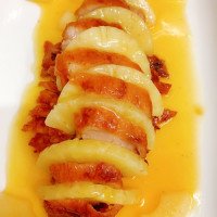 Pato con piña