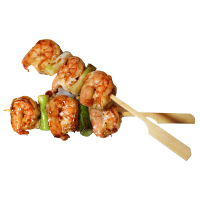 Pincho de gambas