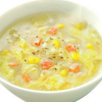 Sopa de huevos revueltos