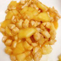 Pollo con piña